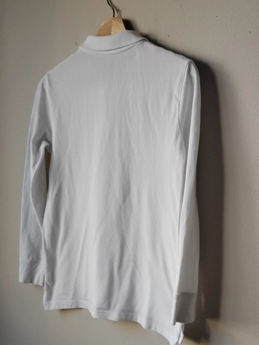 🌺💙 The Children's Place Size XL Long Sleeve Pique Polo White